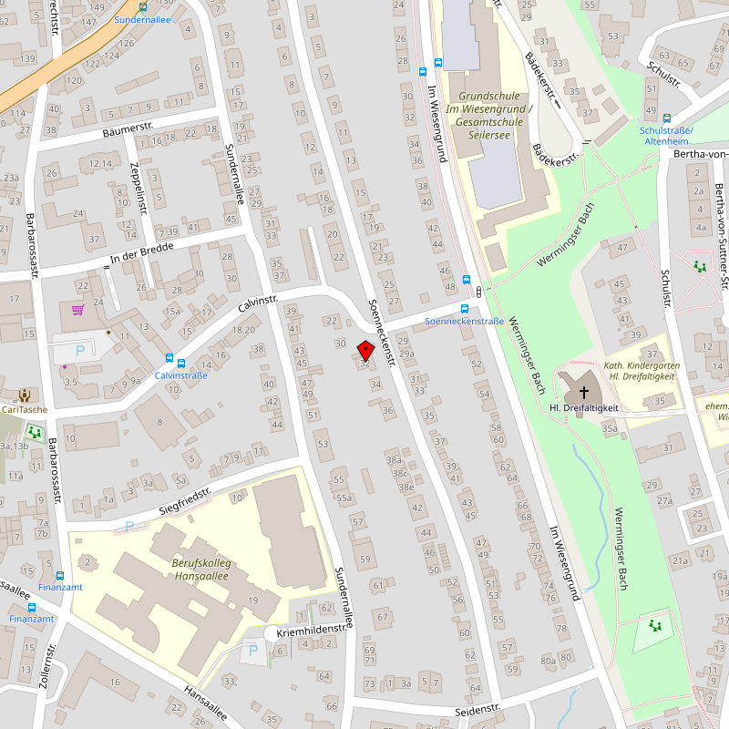 Anfahrt zur kleinen Sprachschule in Iserlohn